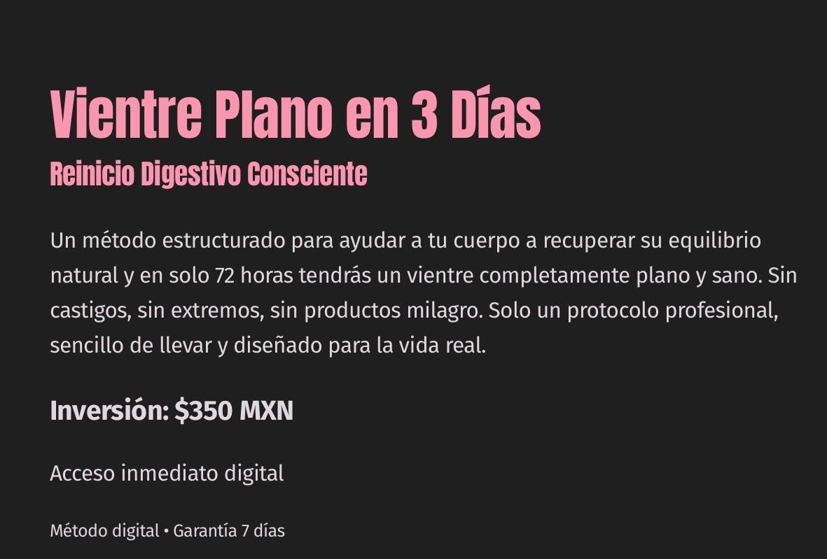 Reinicio Digestivo Consciente